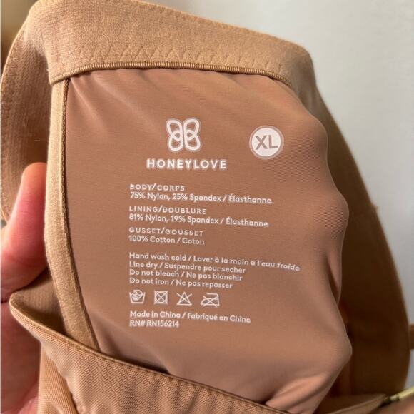 Honeylove Superpower Shaping Slimming Short in Sand Tan XL - Picture 4 of 4